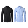 Pague 1 Leve 2 | Camisa Ultra Elegance Social - Original Anti amassados