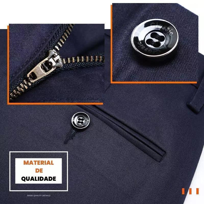 Kit Elastech Camisa Social Ultra Tech + Calça Social Gentleman (Oferta Imperdível)