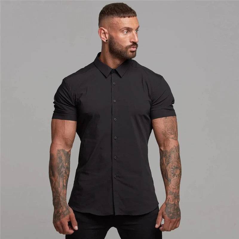 Compre 1 Leve 2 | Camisa Ultra Tech Social™ manga curta - anti amassado