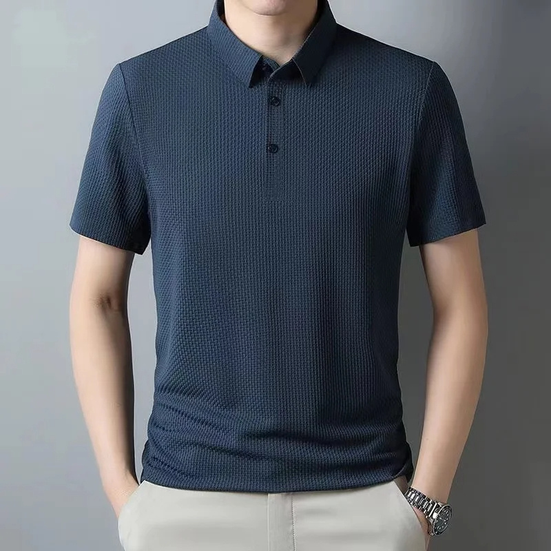 Camisa Polo Fresh Seda Gelo