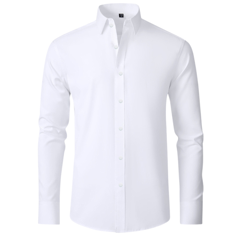 Camisa Elastech Social Anti Amassados + Brinde Relogio Social