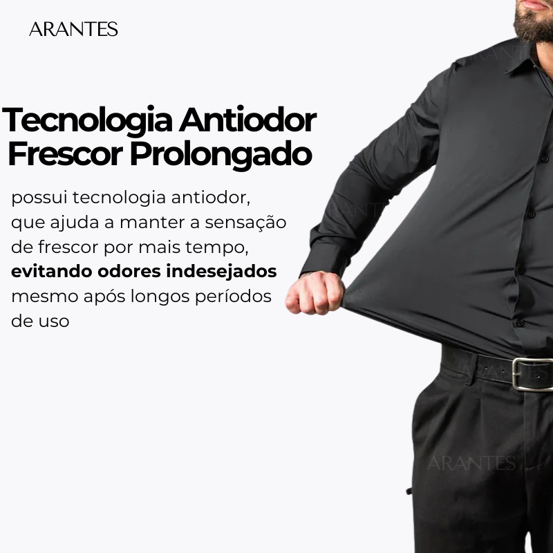 Kit Elastech Camisa Social Ultra Tech + Calça Social Gentleman (Oferta Imperdível)