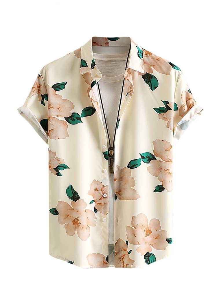 Camisa Masculina Floral