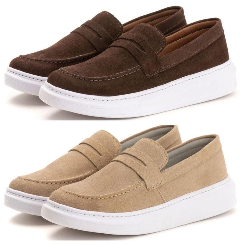 Pague 1 Leve 2 | Loafer Mocassim Camurça Legacy